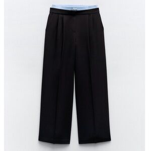 Black Pleated women’s Dress Pants